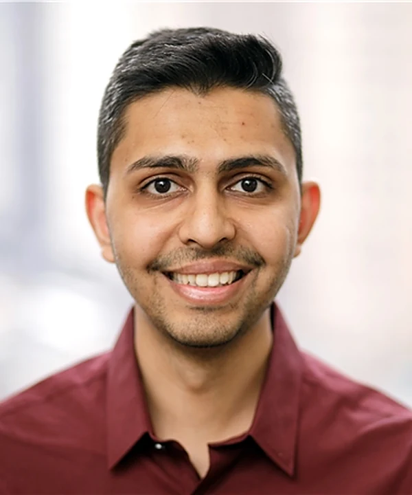 Portrait of Dr. Hardikkumar Unjia, PT, MA, DPT, CCI, physical therapist at Central Jersey Physical Therapy